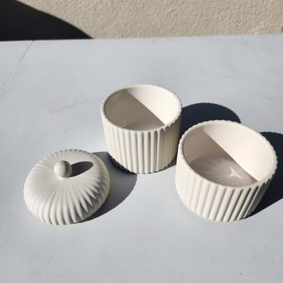 New 3 Piece Bathroom Canisters Containers Storage Canister Toiletries Personal H - Picture 7 of 15